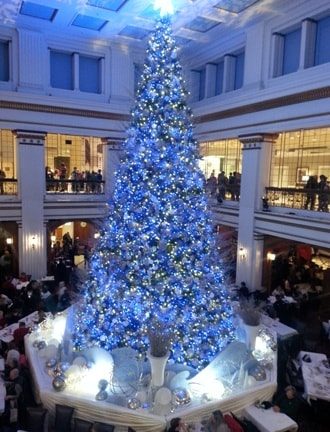 macy's walnut room christmas tree